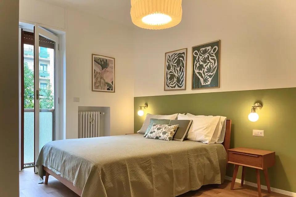 Luxury 2 Bedroom Apartament, Close To San Siro, Fiera And 10 Min Metro To Duomo Milano Esterno foto